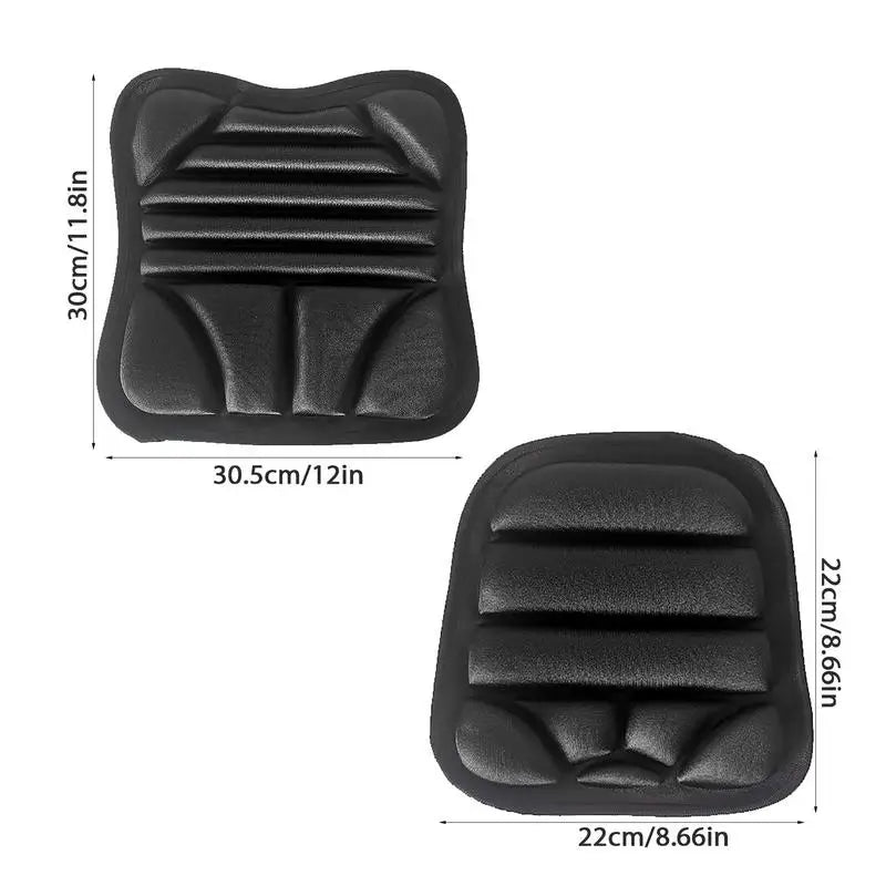 Set di 2 cuscini in gel per sella da moto – Traspiranti e ammortizzanti