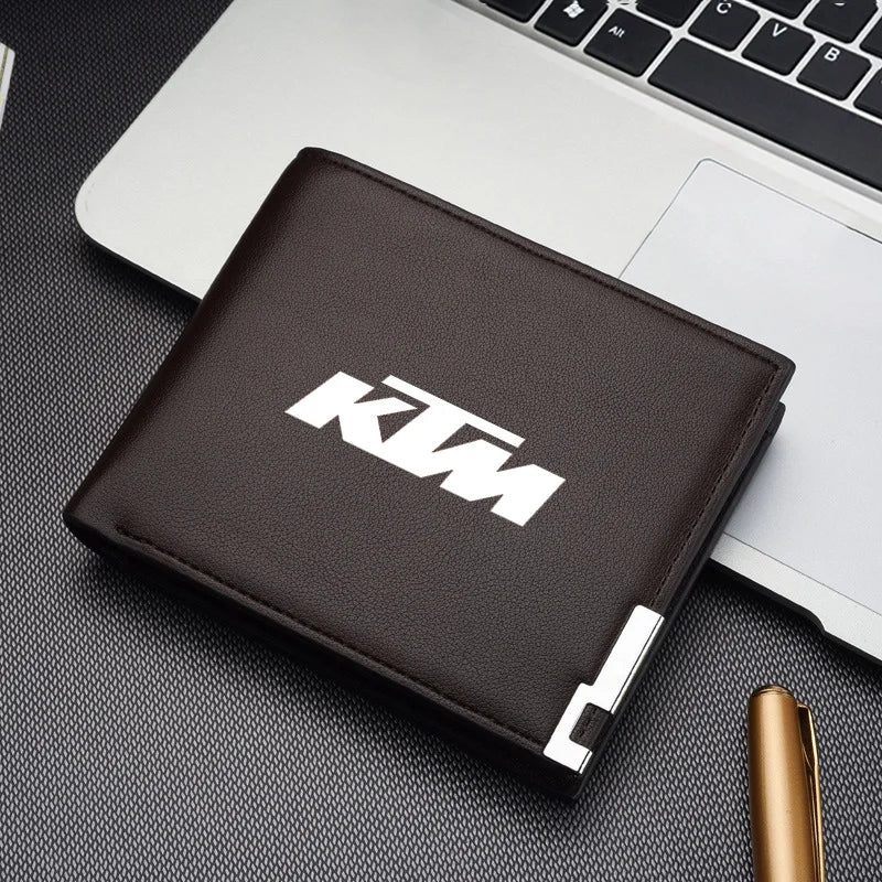 Motorcycle Rider Wallet – Slim Metal Edge Card Holder