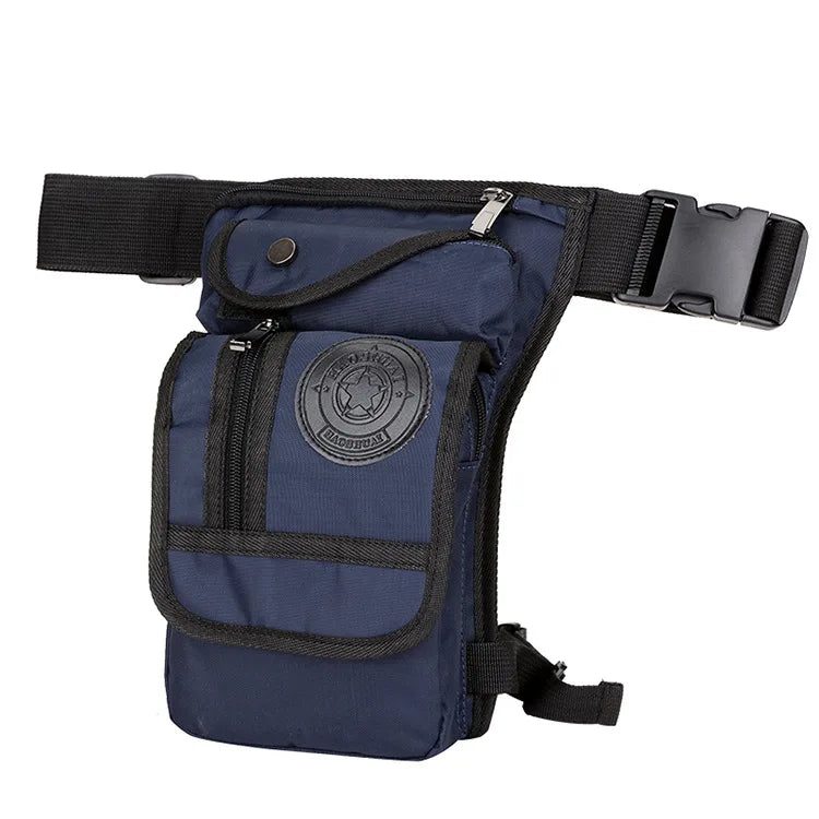 Nylon Tactical Drop Leg Bag – Multi-Pocket Hip & Thigh Pack for Riding