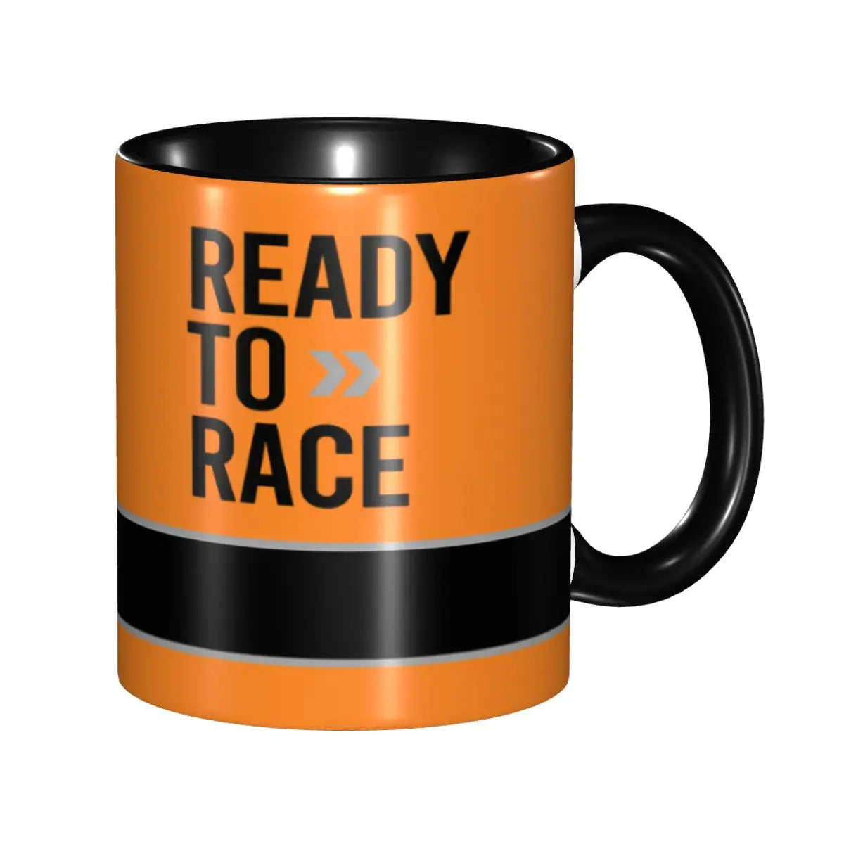 Racing Motorcycle Ceramic Coffee Mug – Biker Gift 330ml