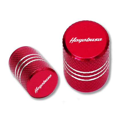 Motorcycle Tyre Valve Stem Caps – CNC Aluminium (Set of 2)