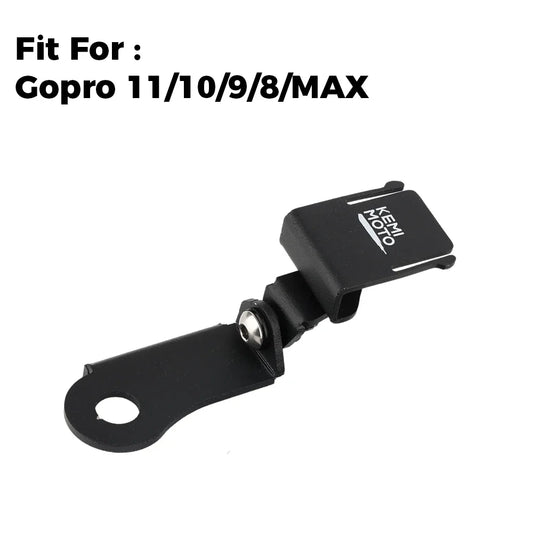 Action Camera Remote Control Front Bracket — CNC Aluminum | Adventure & GS Motorcycles | 2 Styles