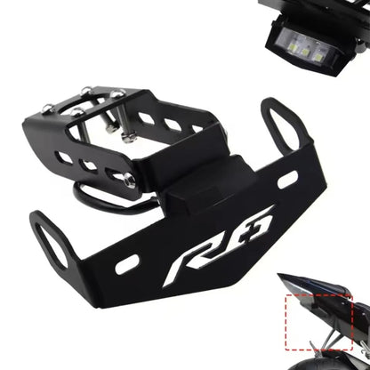 CNC 알루미늄 펜더 엘리미네이터 테일 타이디 키트 – 3 LED 라이트가 장착된 번호판 홀더