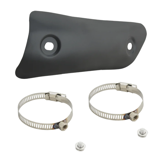 Universal Exhaust Muffler Heat Shield Cover – Carbon Fiber Style