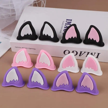 Adhesive Motorcycle Helmet Cat Ears