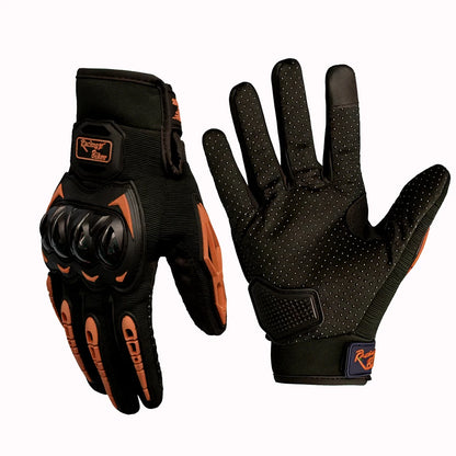 Full Finger Motorcycle Gloves – Knuckle Armor Touch Screen