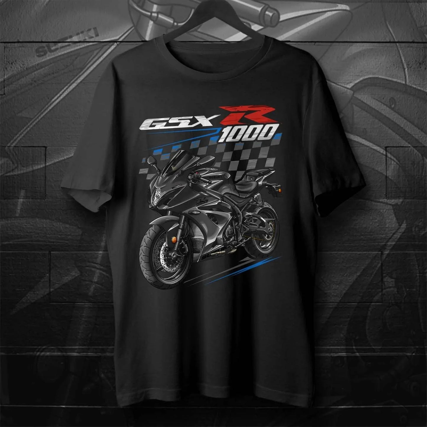 Motorcycle Graphic T-Shirt – 100% Cotton Short Sleeve Tee